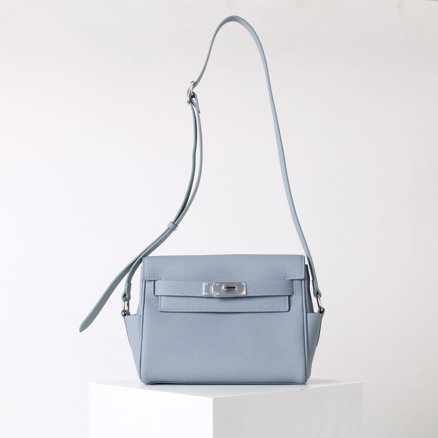 New first-layer cowhide crossbody bag