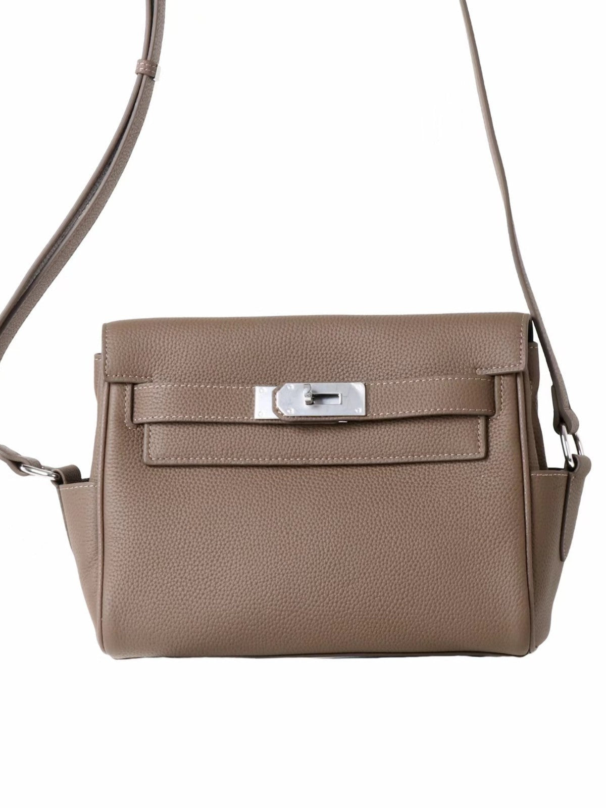 New first-layer cowhide crossbody bag
