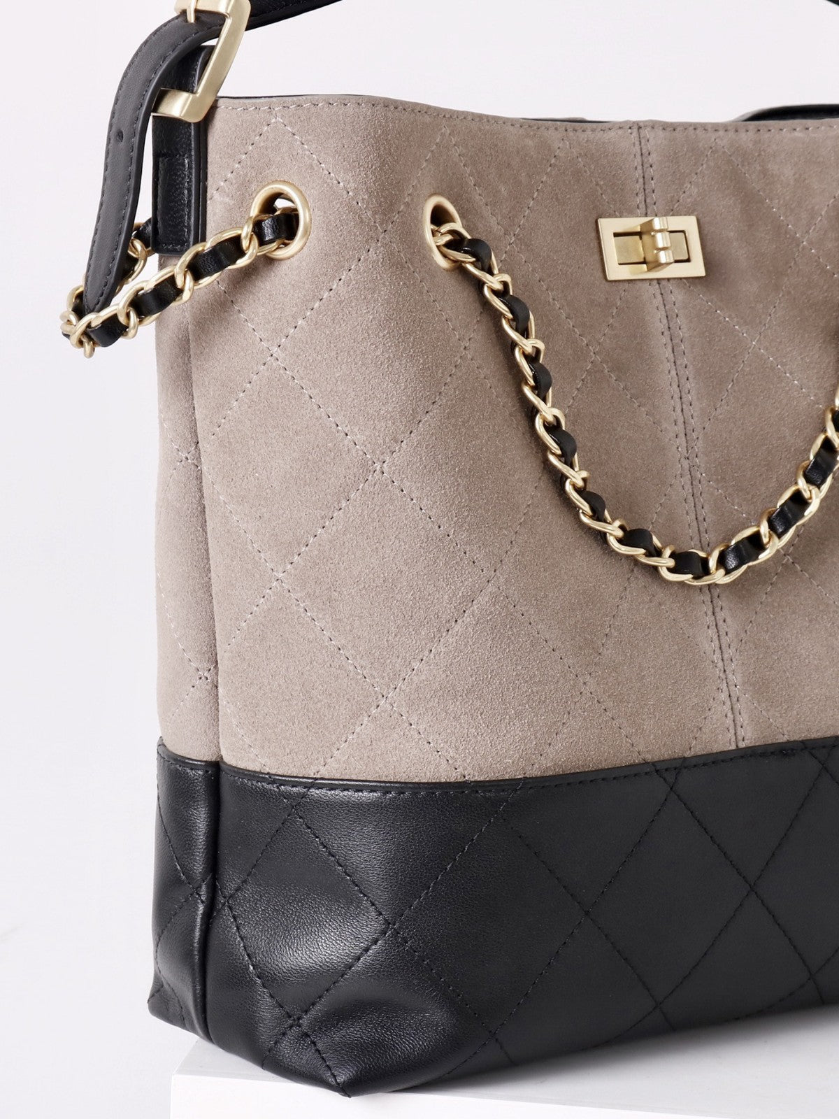 Women’s Classic Style Frosted Sheepskin Exquisite Shoulder Bag