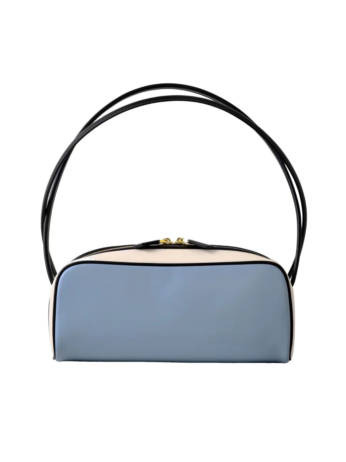 Womens Color-blocking bowling bag