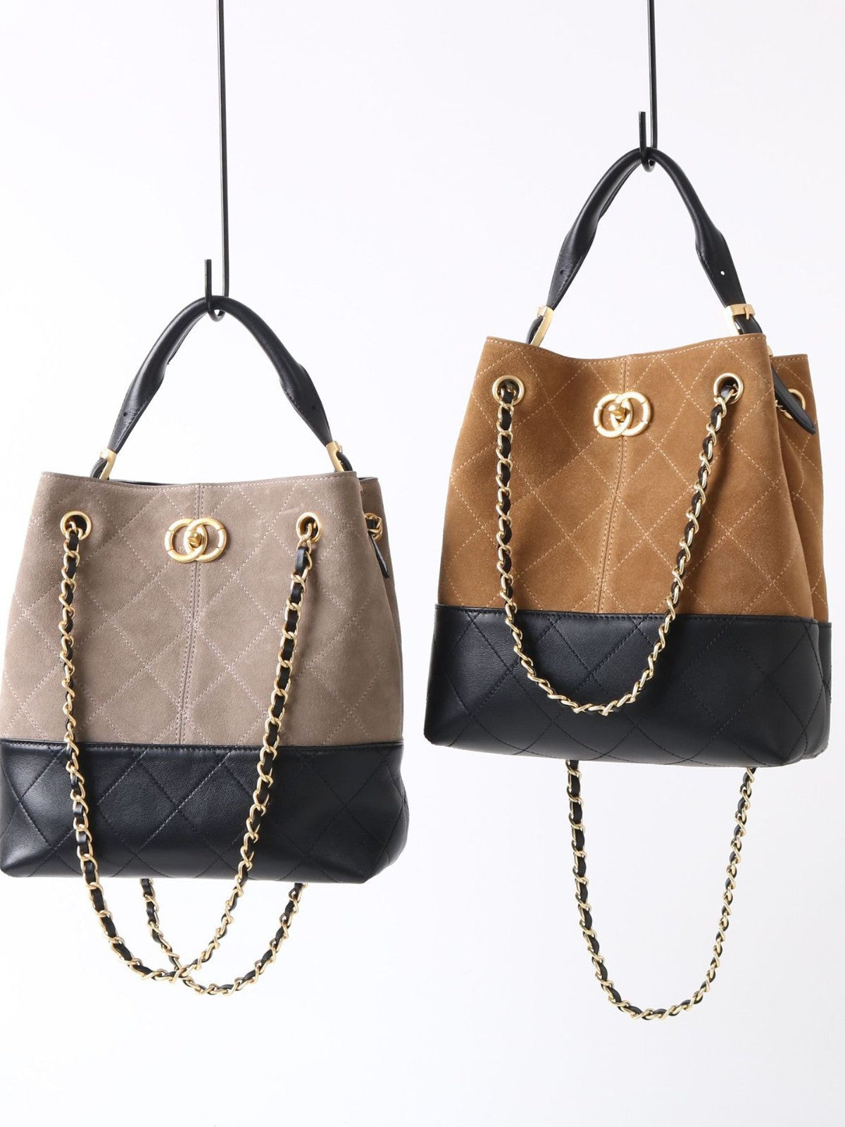 Women’s new color block shoulder bag