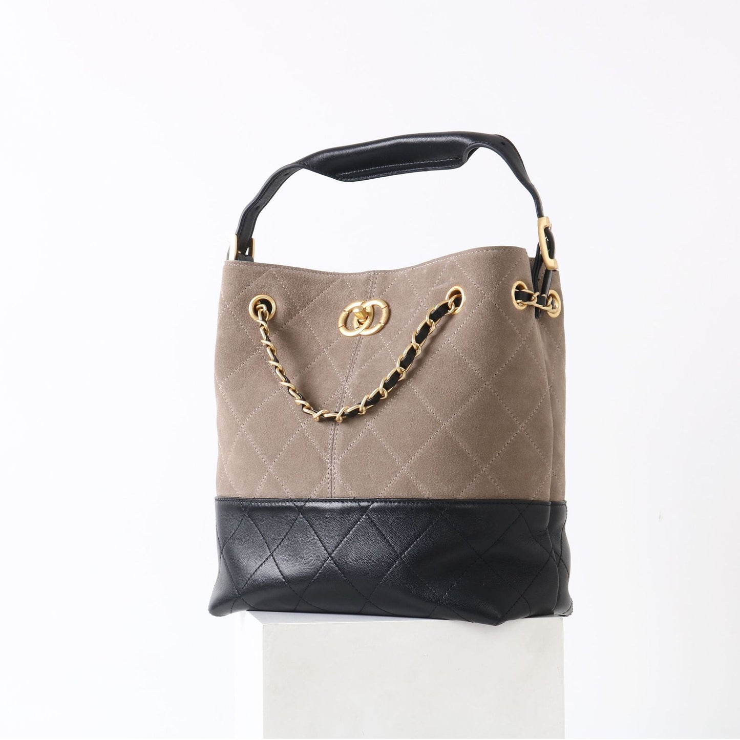 Women’s new color block shoulder bag
