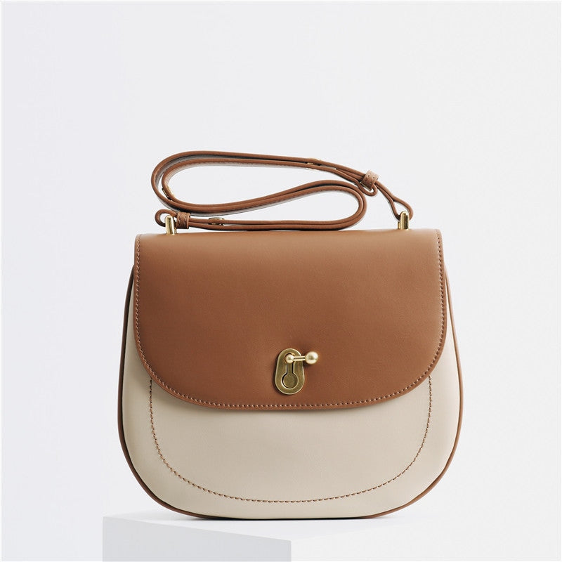 Womens Leather Saddle Multi Color