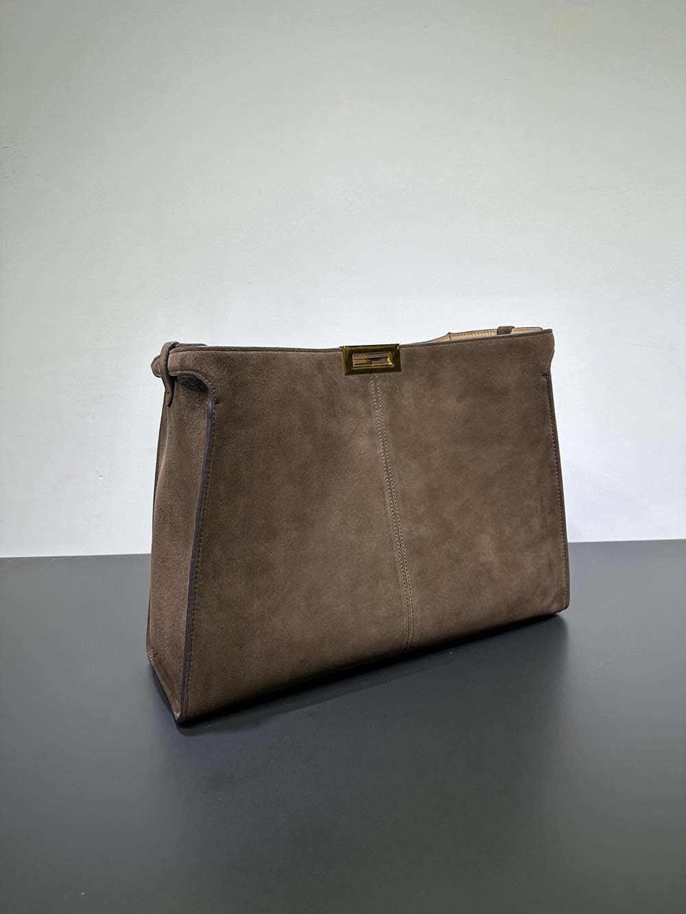 Womens Suede Leather Large Shoulder Tote Bags