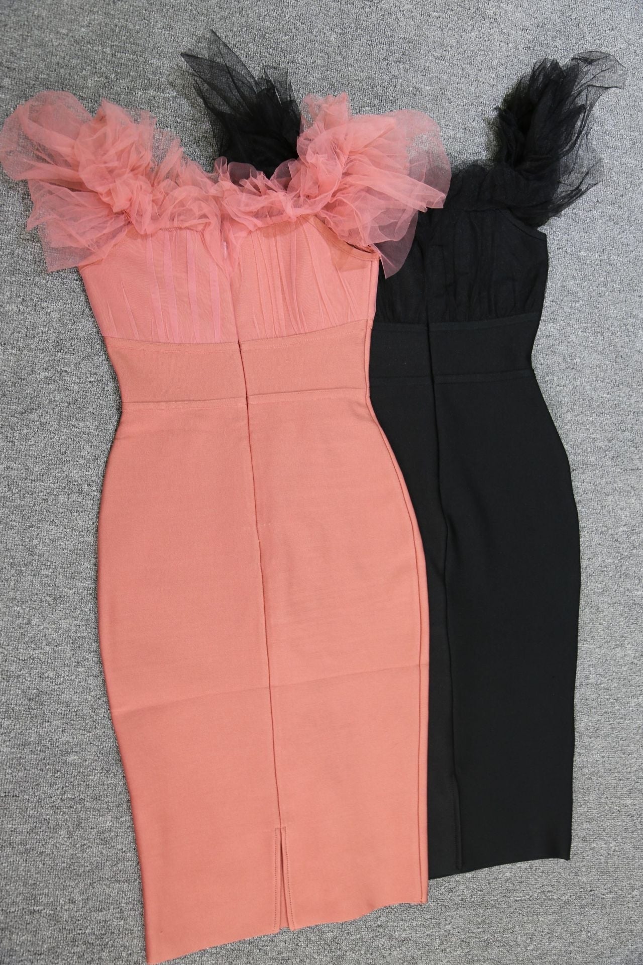 Bodycon Lace Bandage Vestido Sexy Off Shoulder Club Women Party Dress