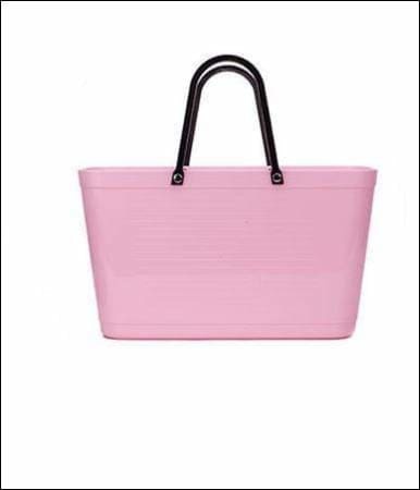 Fashion Jelly Large Top handle PVC tote basket bag