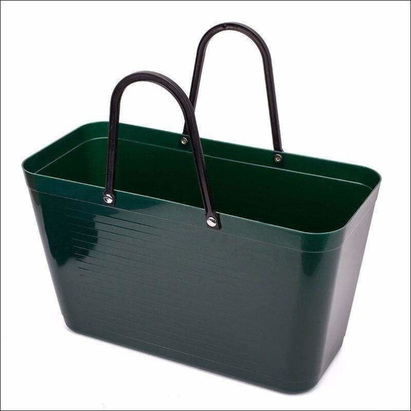 Fashion Jelly Large Top handle PVC tote basket bag