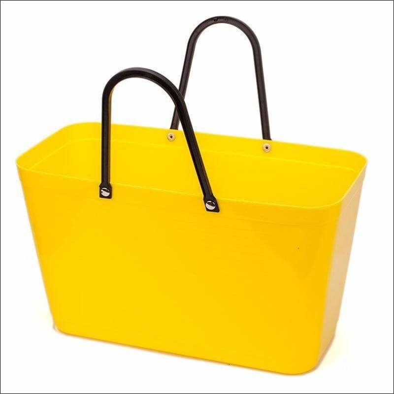 Fashion Jelly Large Top handle PVC tote basket bag