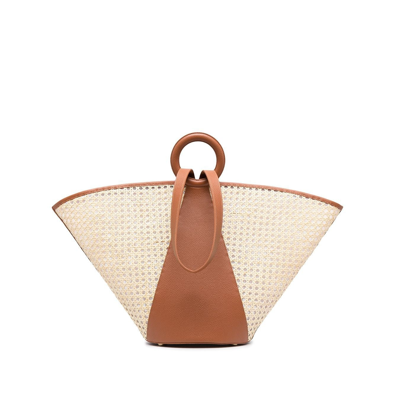 Large Raffia Straw Woven Tote Bag