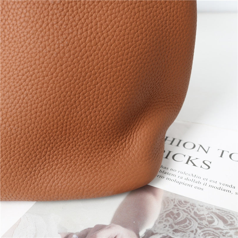 Leather Large Hobo Bag