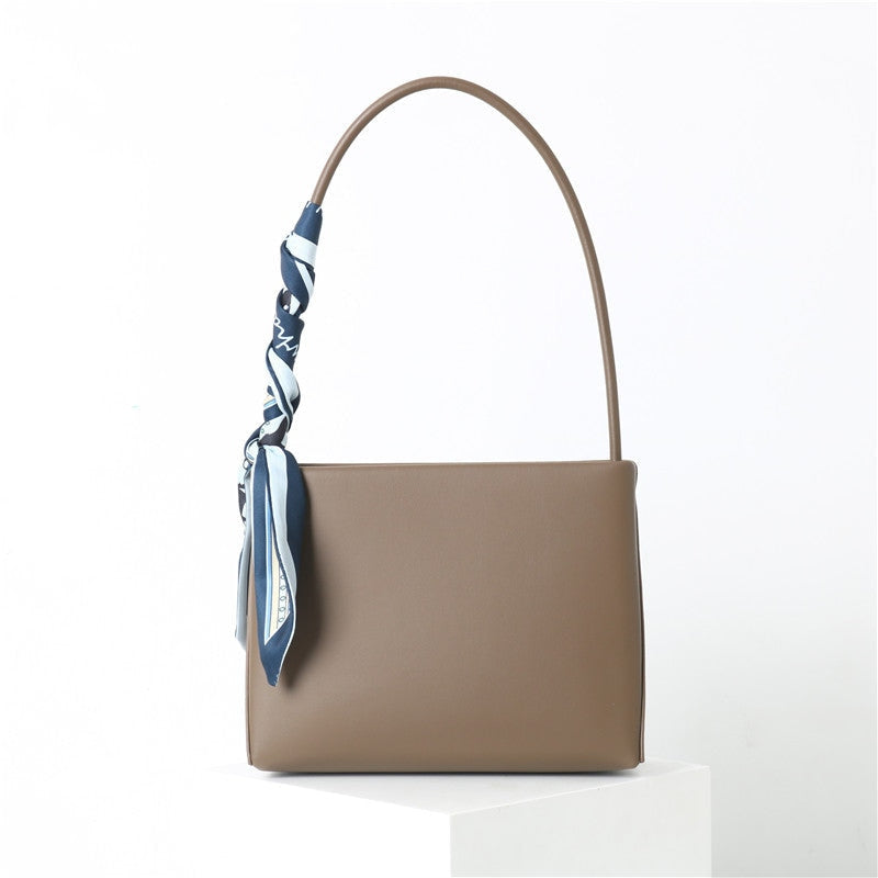 Leather Single Underarm Shoulder Messenger Bag
