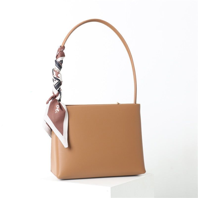 Leather Single Underarm Shoulder Messenger Bag