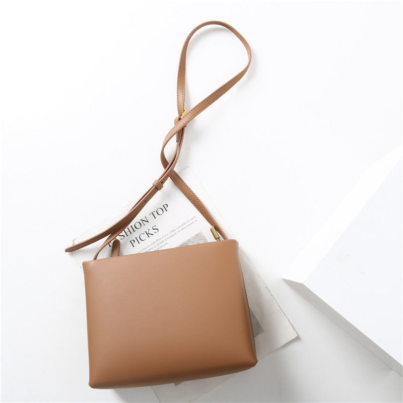Leather Single Underarm Shoulder Messenger Bag