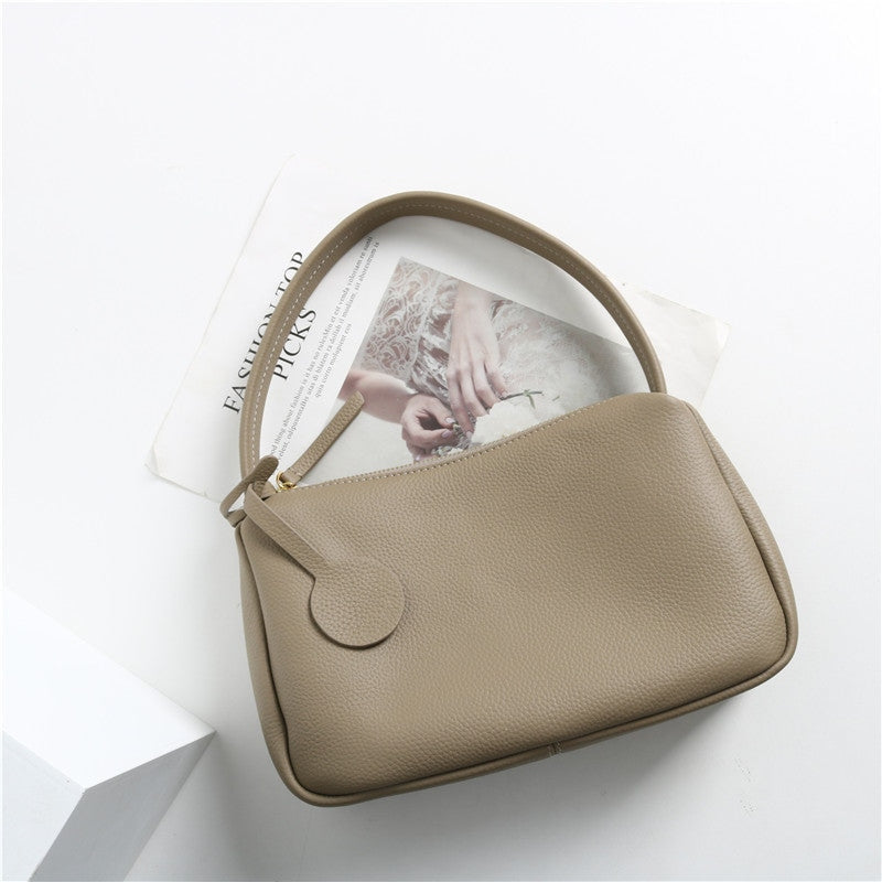 Leather Underarm Bag