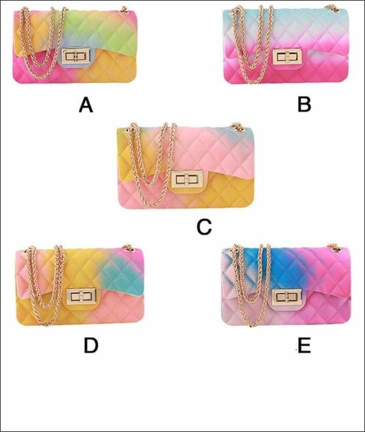 Rainbow Jelly Shoulder Bag