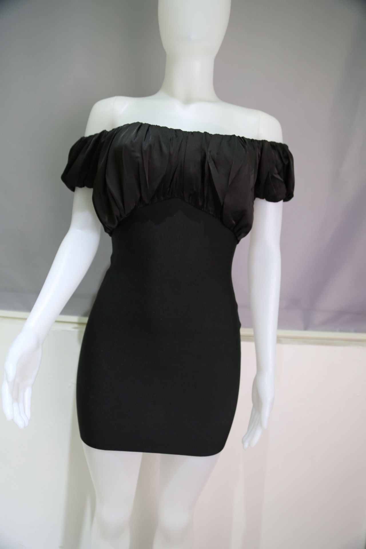 Sexy Off Shoulder Women Bandage Dress Elegant Bodycon Backless Party