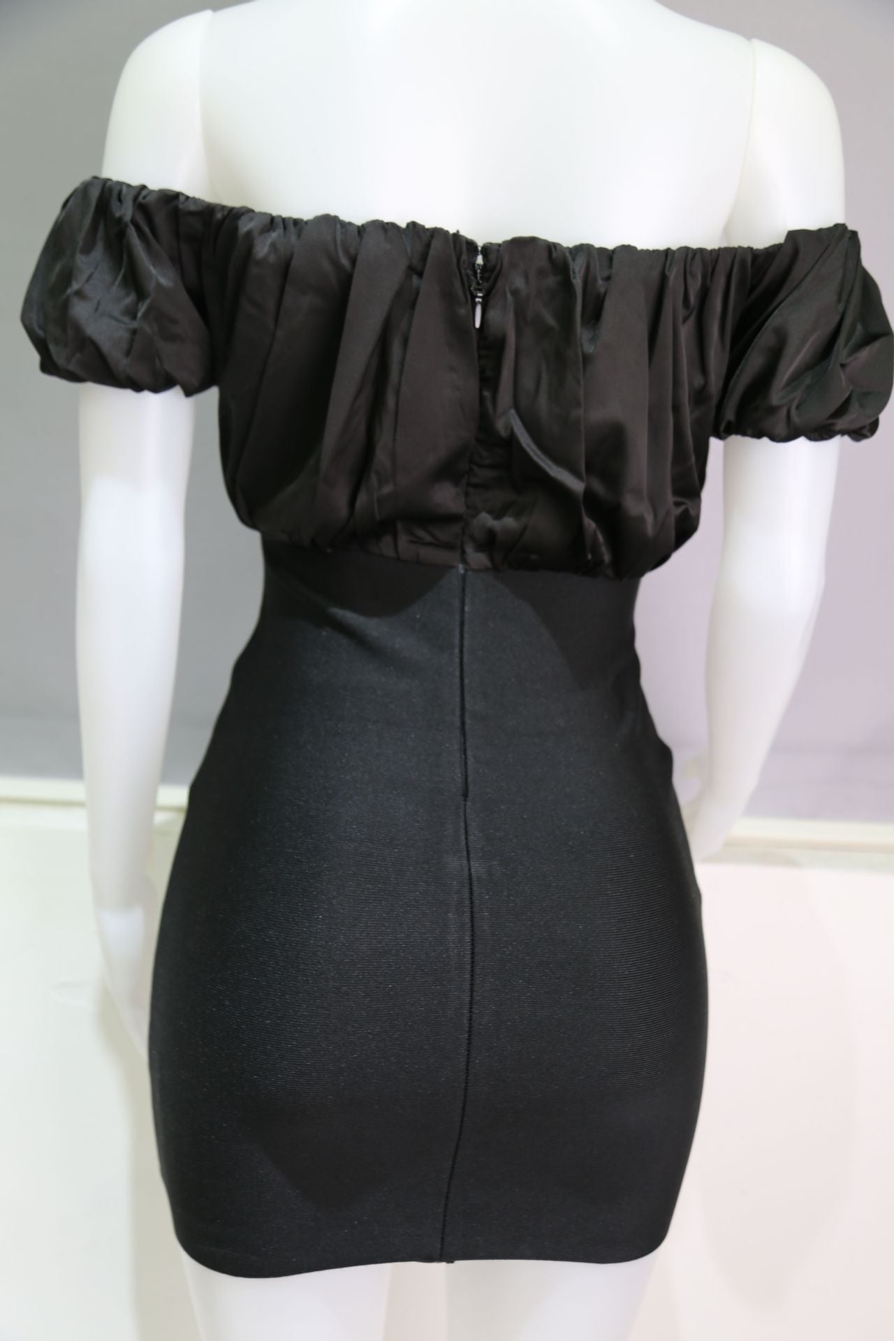 Sexy Off Shoulder Women Bandage Dress Elegant Bodycon Backless Party