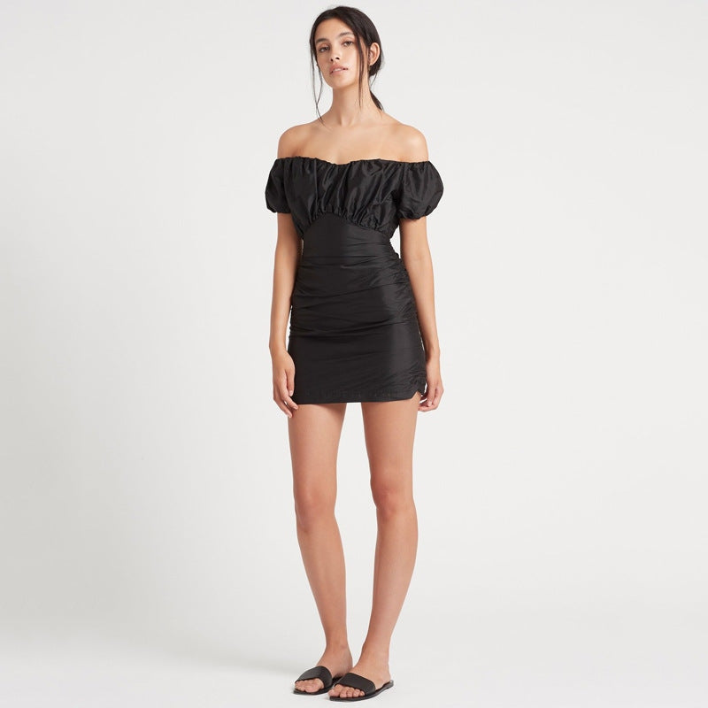 Sexy Off Shoulder Women Bandage Dress Elegant Bodycon Backless Party