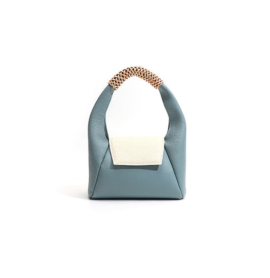 Small Leather Underarm Bag Dumpling One-Shoulder Messenger