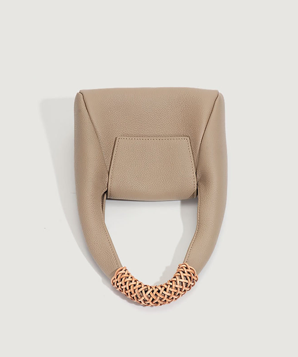 Small Leather Underarm Bag Dumpling One-Shoulder Messenger
