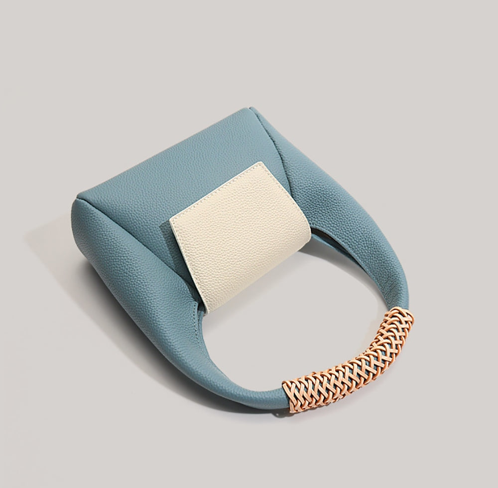 Small Leather Underarm Bag Dumpling One-Shoulder Messenger