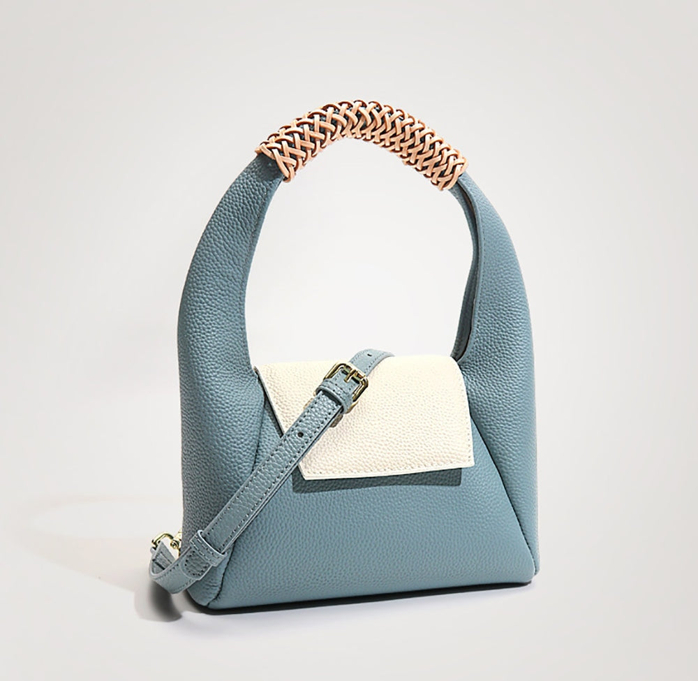 Small Leather Underarm Bag Dumpling One-Shoulder Messenger