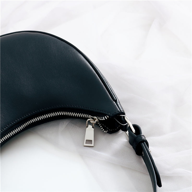 Small Moon leather shoulder bag