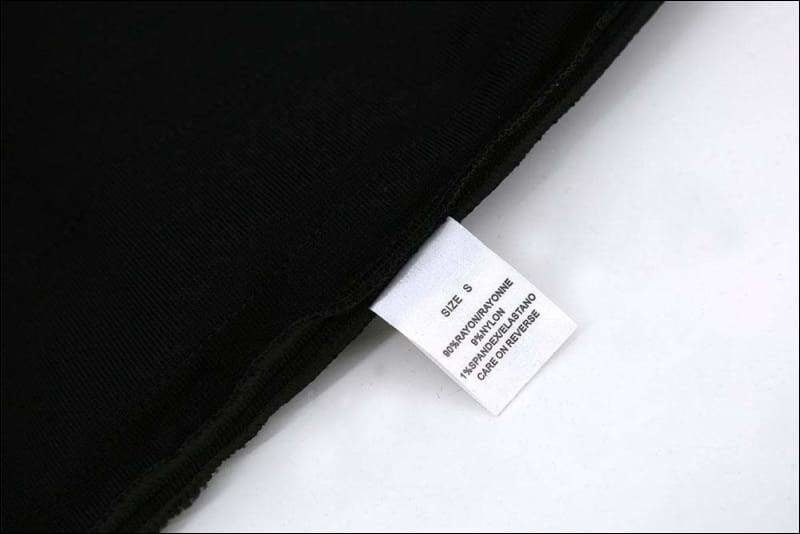 Winnal Black sleeveless bandage dress With Knot Detailing