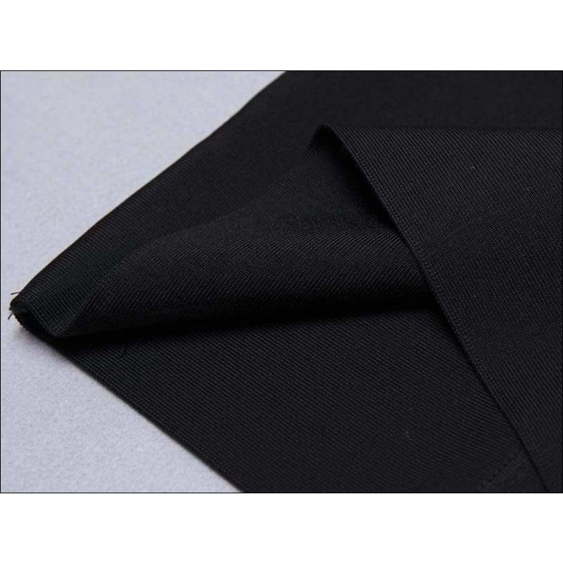 Winnal Cross Front Plunge Halterneck Bodycone Dresses