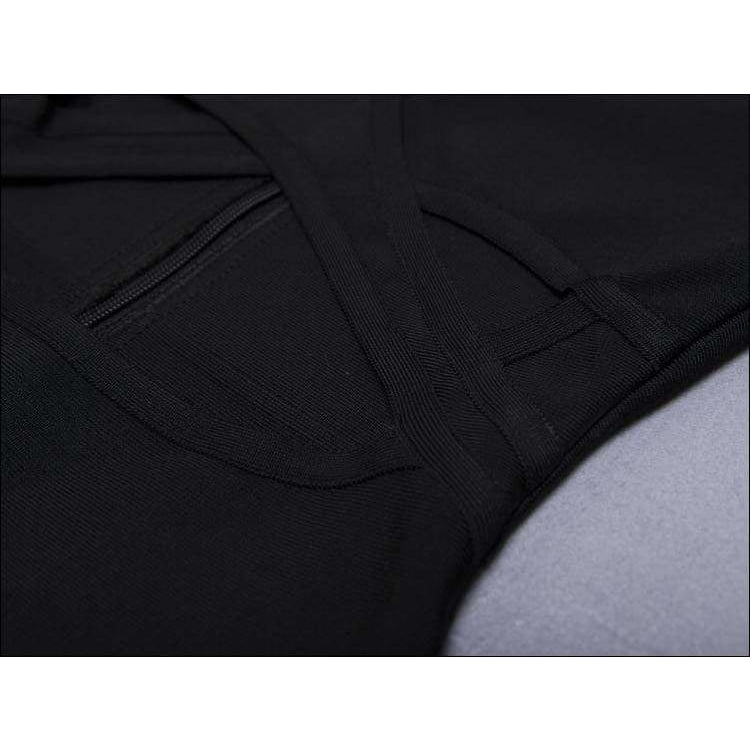 Winnal Cross Front Plunge Halterneck Bodycone Dresses