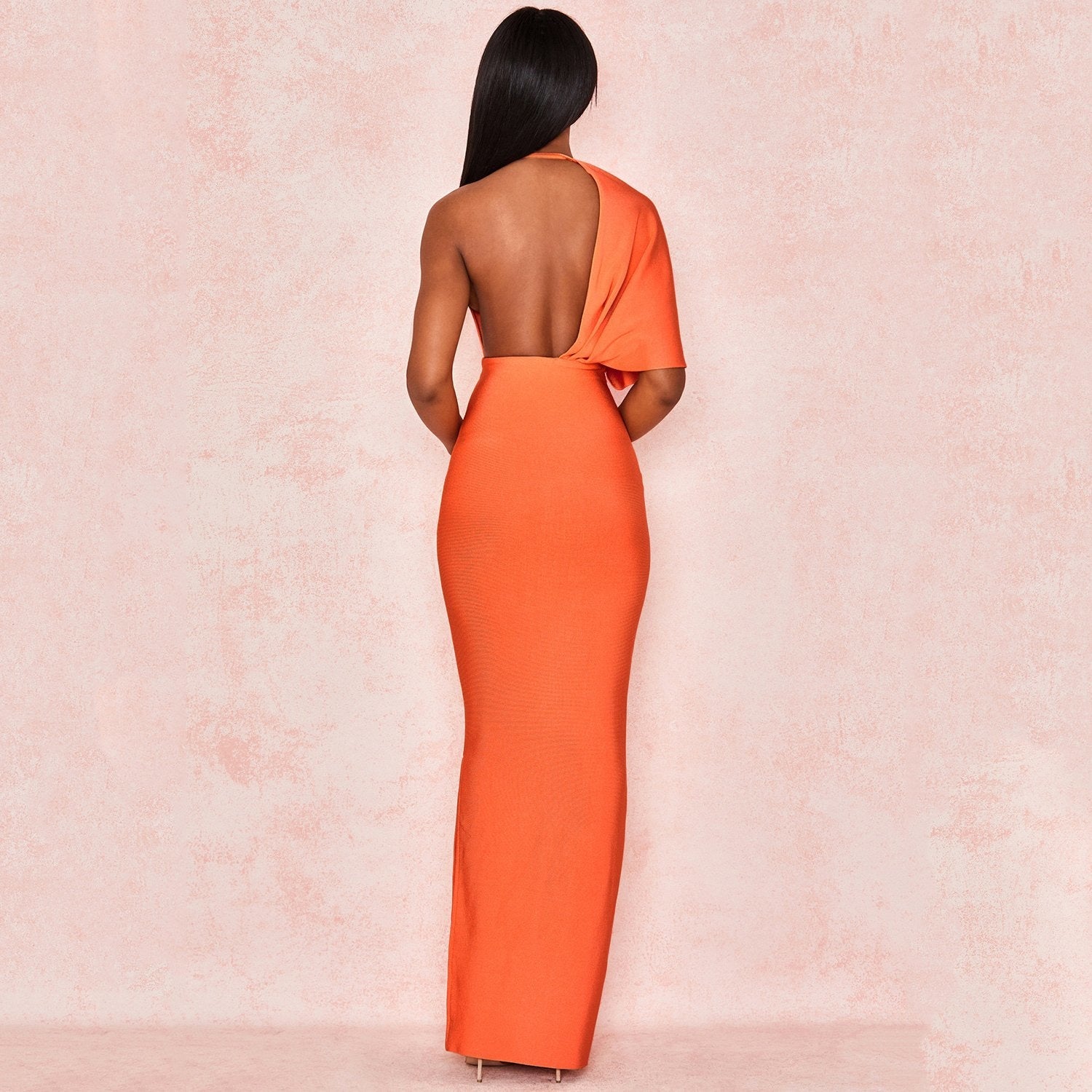 Winnal One Shoulder Bodycon Mini Dress