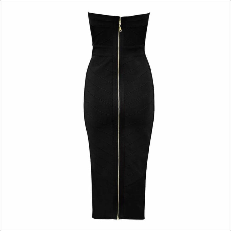 Winnal Strapless Bandage Dress