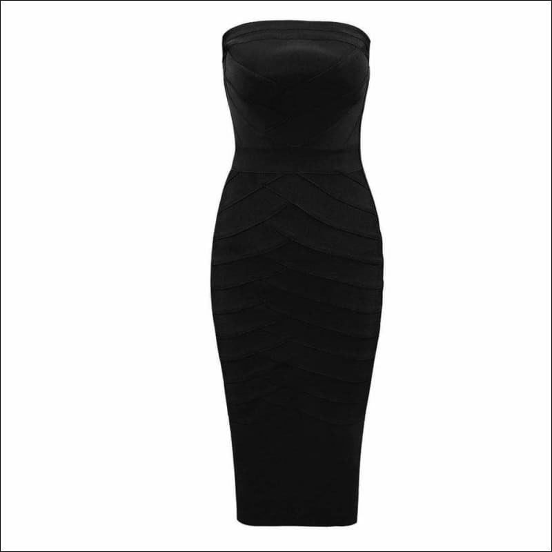 Winnal Strapless Bandage Dress