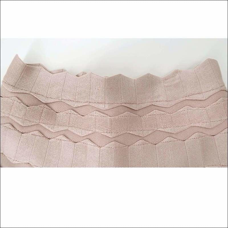 Winnal Women High Waist Flared Patchwork Umbrella Skirts