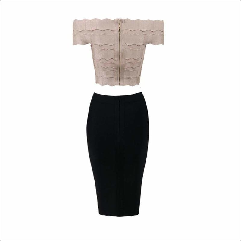 Winnal Women Pleated Off Shoulder Boat Neck Bandage Tops