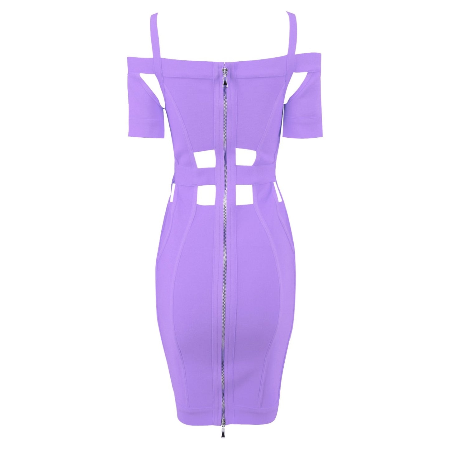 Winnal Womens Bandage Dress Sexy Hollow Out Bodycon Mini Club Night