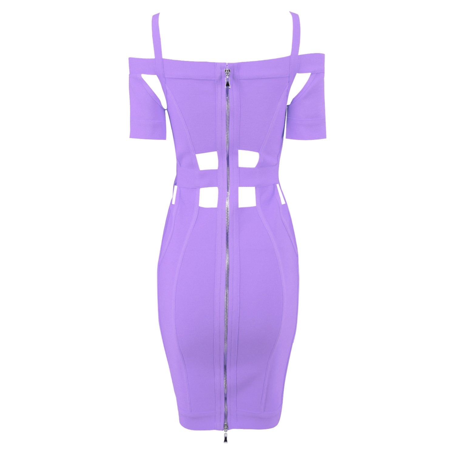 Winnal Womens Bandage Dress Sexy Hollow Out Bodycon Mini Club Night