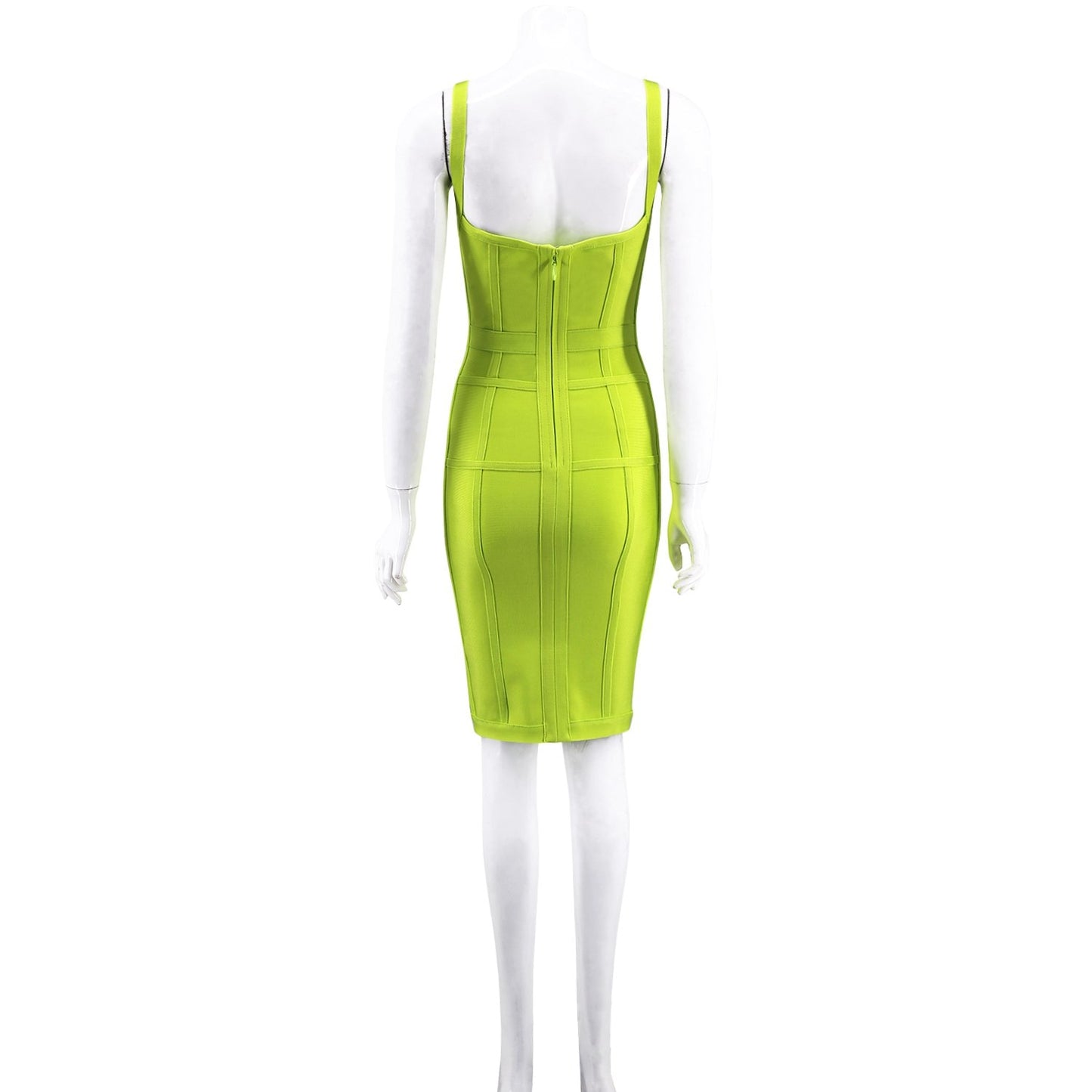 Winnal Womens Rayon Bandage Bodycon Party Dress Green