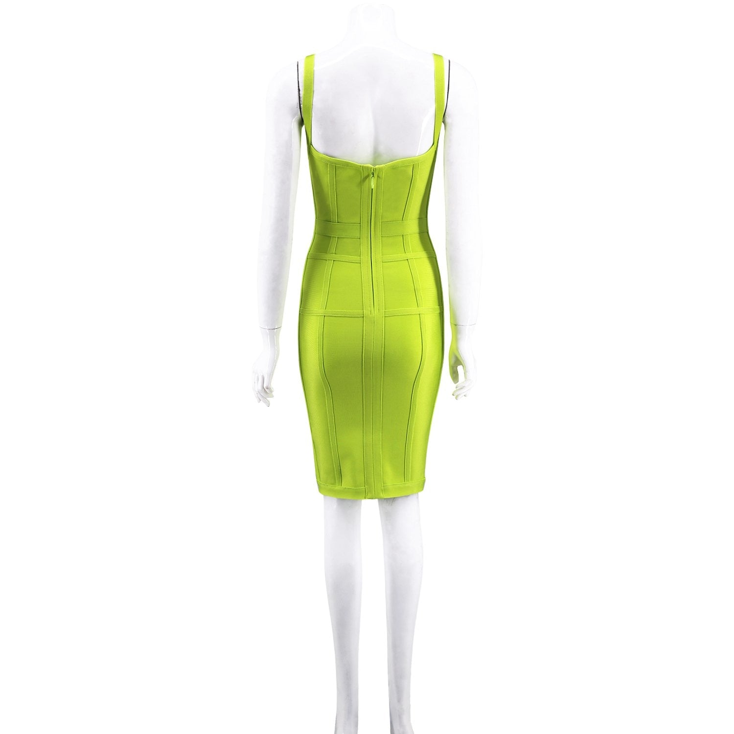 Winnal Womens Rayon Bandage Bodycon Party Dress Green
