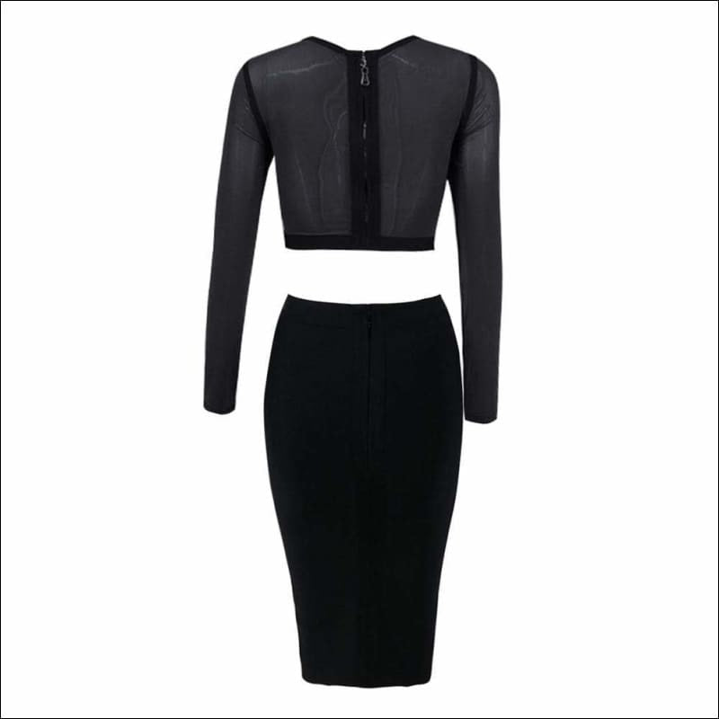 Winnal Women’s Sexy Mesh Lace up Crop Tops Night Club Wear Party Cloth