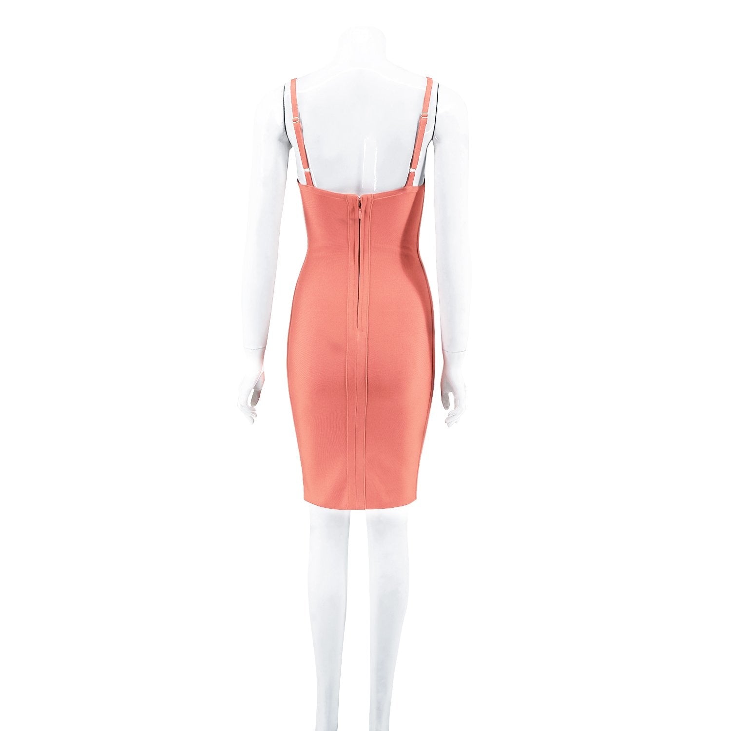 Winnal Women’s Strap Midi Bandage Dress Length Party Solid Prom Bodycon