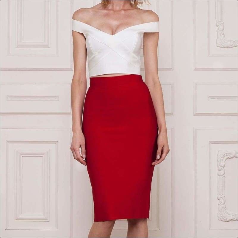 Winnal Women’s Stretch Bodycone Pencil Skirt