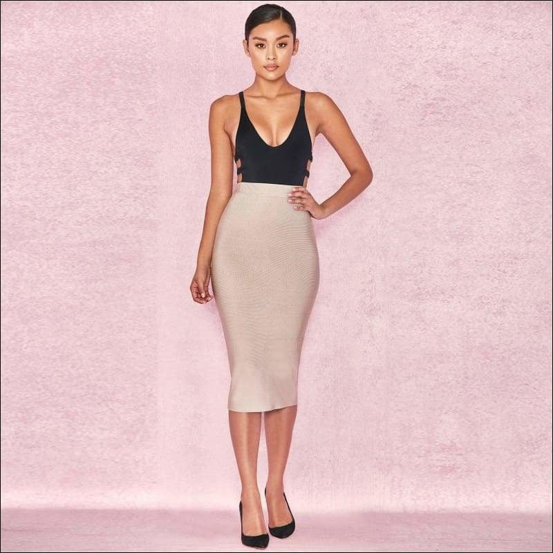 Winnal Women’s Stretch Bodycone Pencil Skirt
