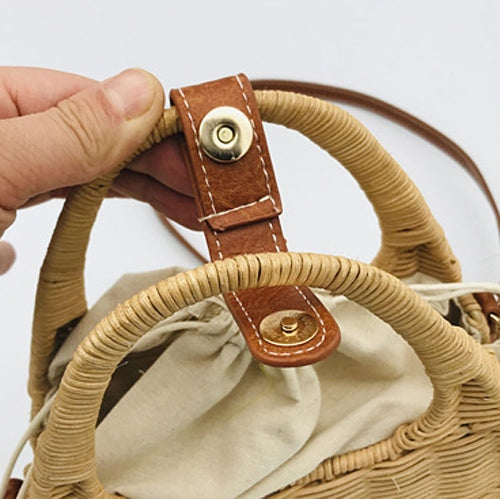 Women’s Bamboo Top-Handle Bags