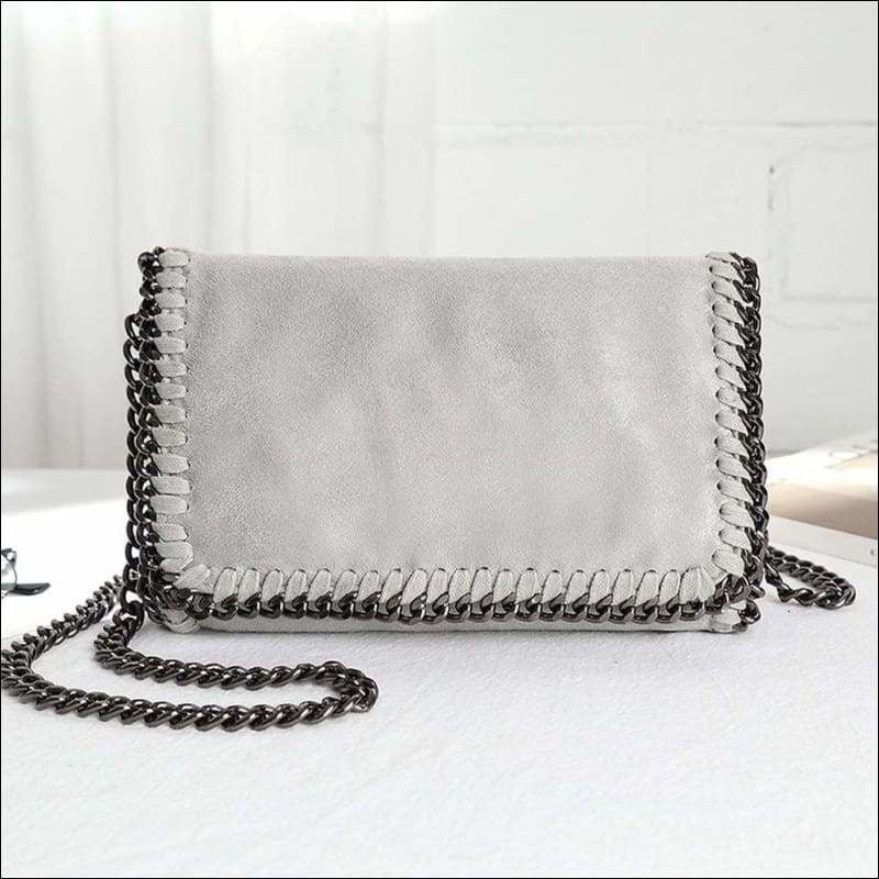 Womens Fashion Flap Shoulder Chain Bag