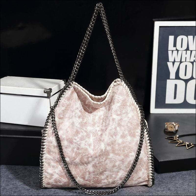 Womens Fashion Fold Over Tote Bag
