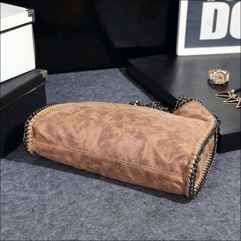 Womens Fashion Fold Over Tote Bag