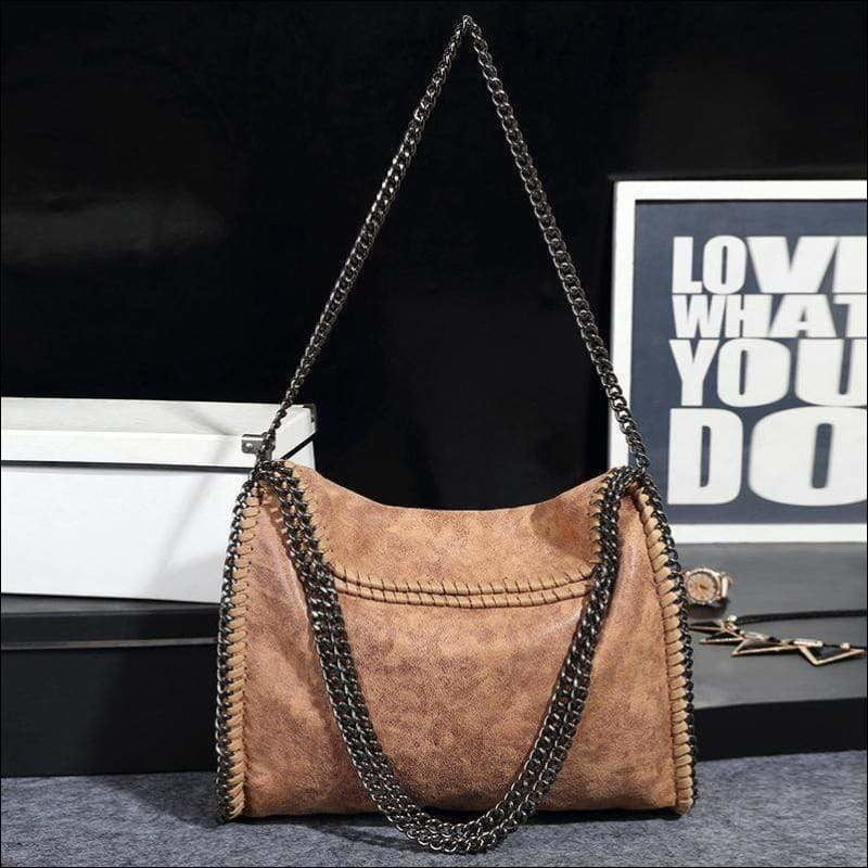 Womens Fashion Fold Over Tote Bag