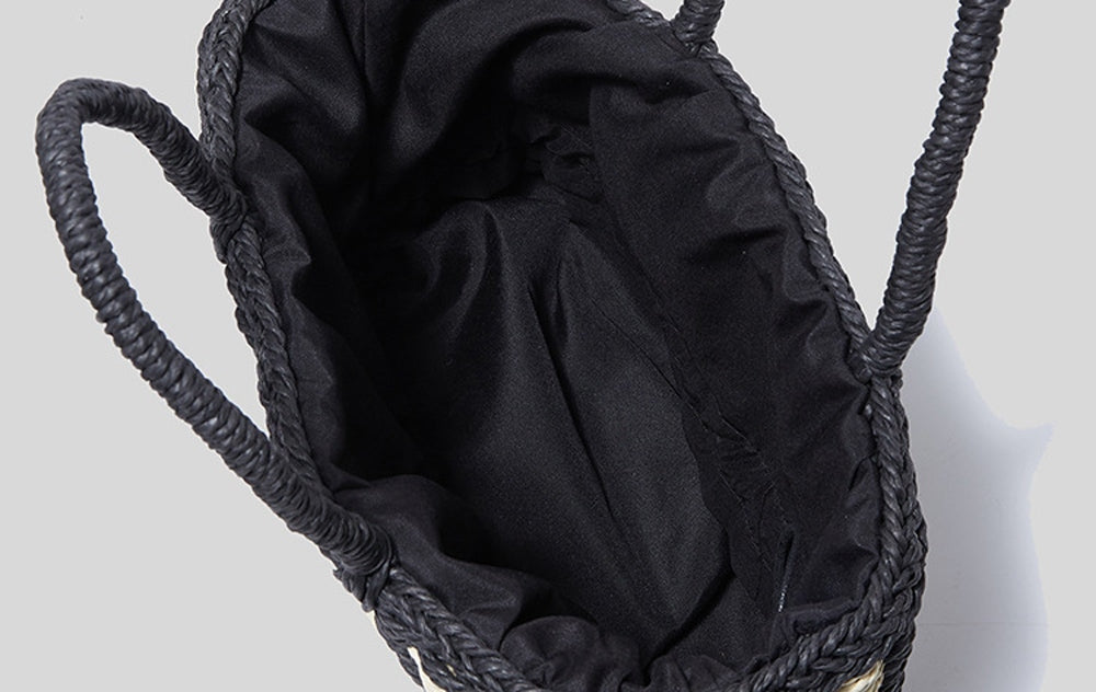 Women’s Interwoven Raffia Tote Bag
