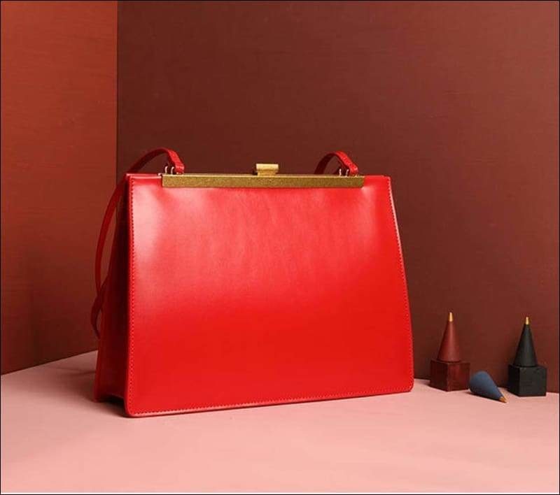 Womens Long Handle Clasp Cross Body Messenger Clutch Bag